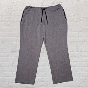 Tek Gear 'On the go gear' heathered gray athletic pants, eco friendly, Sz. XXL